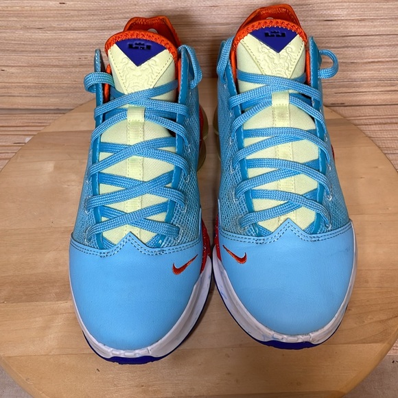 Nike Lebron 19 Xix Low Blue Chill Shoes Mens Size 7 - Picture 3 of 9